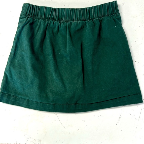 Old Navy Pleated Button Fromt School
Uniform Skirt Skort 8 Hunter Green - Picture 3 of 5